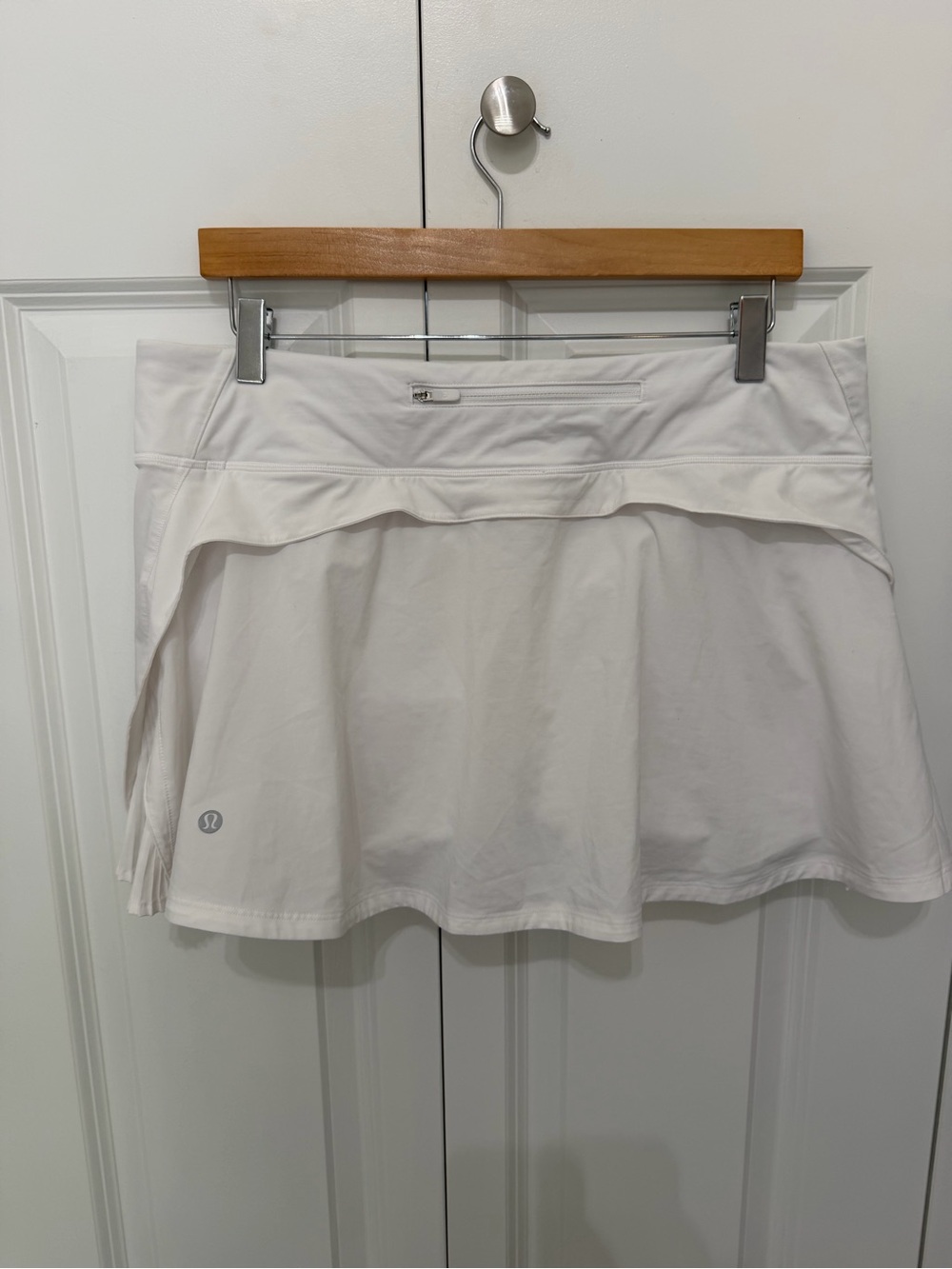 lululemon athletica play off the pleats White tennis Skirt